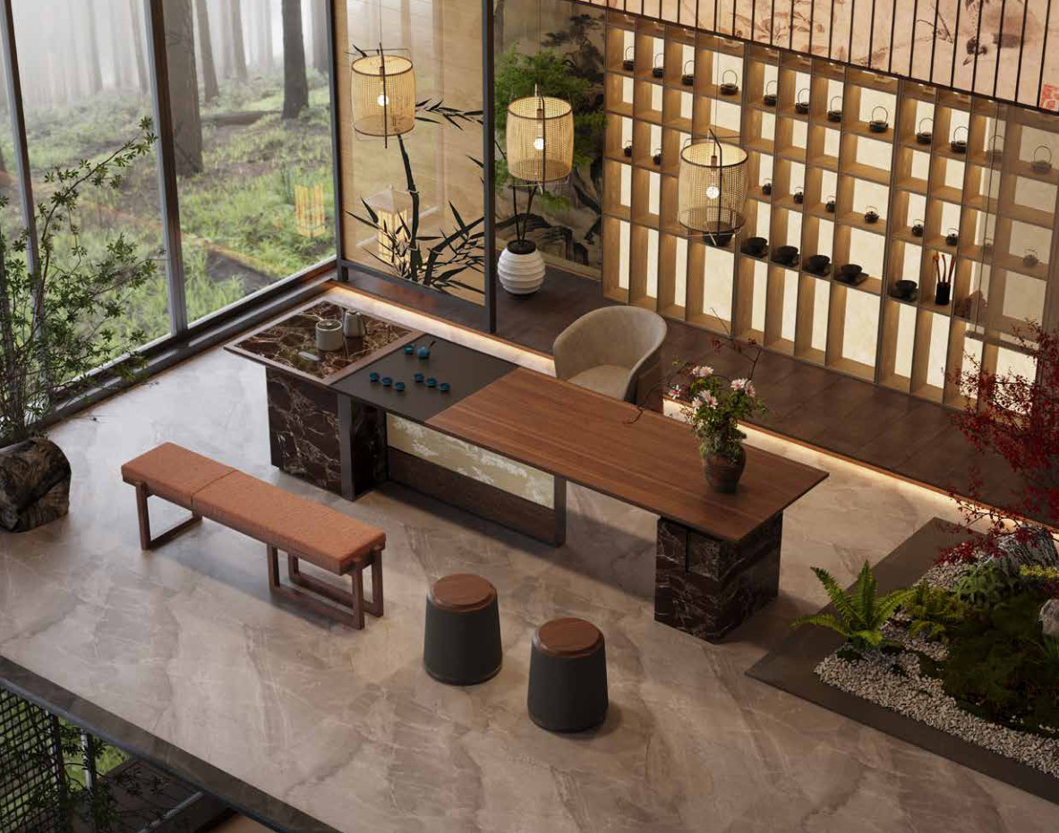 Bàn trà Quan Vân - WG-26801 - ảnh chi tiết