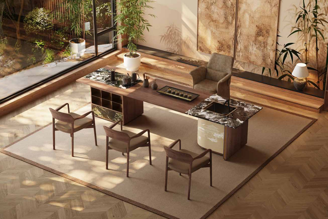 Bàn trà Đông Phương Hiện Đại - WG-25811 - ảnh chi tiết